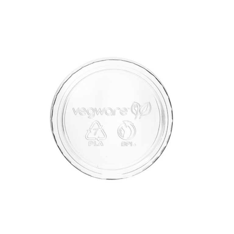 Vegware 2–4oz PLA Portion Pot Lid
