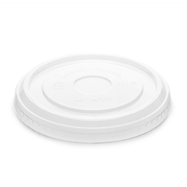Vegware 115-Series Flat PLA Cold Lid