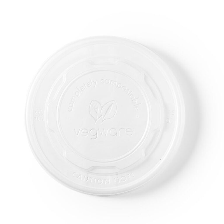 Vegware 115-Series Flat CPLA Hot Lid