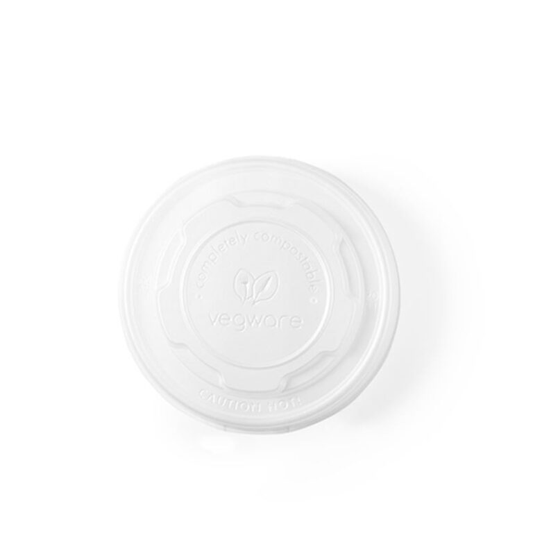 Vegware 90-Series Flat CPLA Hot Lid