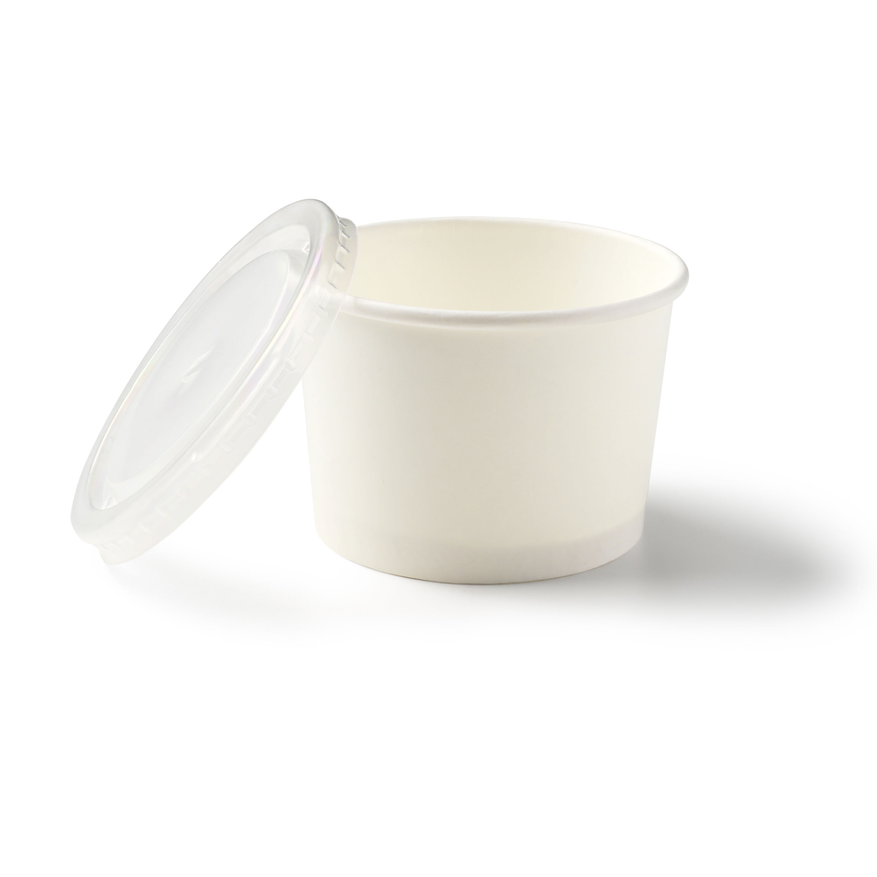 4oz Leakproof & Recyclable Paper Pots with Secure Lids Case of 250