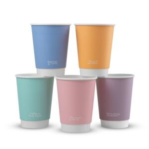 Vegware 12oz Feel Good double wall hot cup