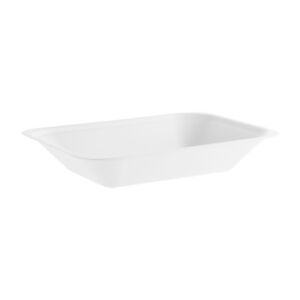 Vegware Medium Bagasse Chip Tray 7x5in Compostable
