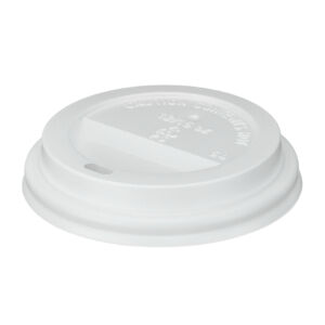 10-20 oz White PP Hot Cup Lid