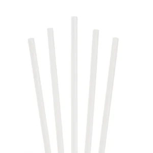 “White paper cocktail straw 6mm x 140mm recyclable”