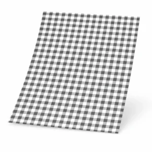 black printed paper food sheets