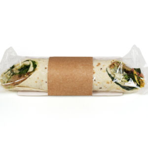“long tortilla bag with film packaging recyclable”
