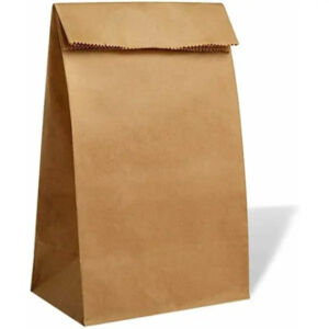 Large Kraft Brown SOS Paper Grab Bag – Recyclable