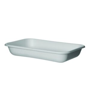 Eco Products by Vegware 12oz Worldview Rectangular Container – Compostable Takeaway Food Container