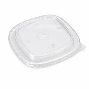 Recyclable Square PP Lid for Kraft Food Containers