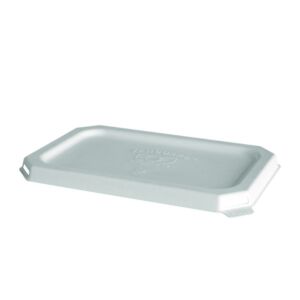 Eco Products by Vegware 24/32oz WorldView Fibre Lid – Compostable Rectangular Container Lid