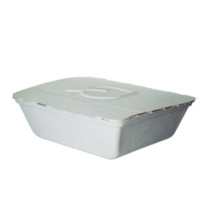 Eco Products by Vegware 58oz Folia Container – Compostable Takeaway Food Container