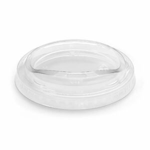 12oz rPET Cold Cup Sip Lid – Recyclable Clear Lid