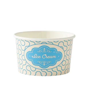 6oz Printed Ice Cream Tub | Paper Ice Cream Container
