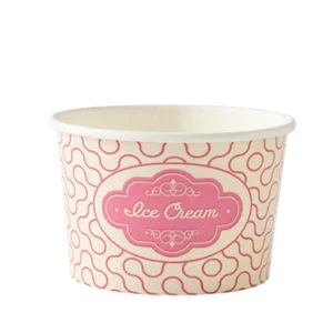8oz Printed Ice Cream Tub | Paper Ice Cream Container