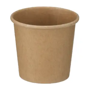 1oz Kraft Paper Portion Pot