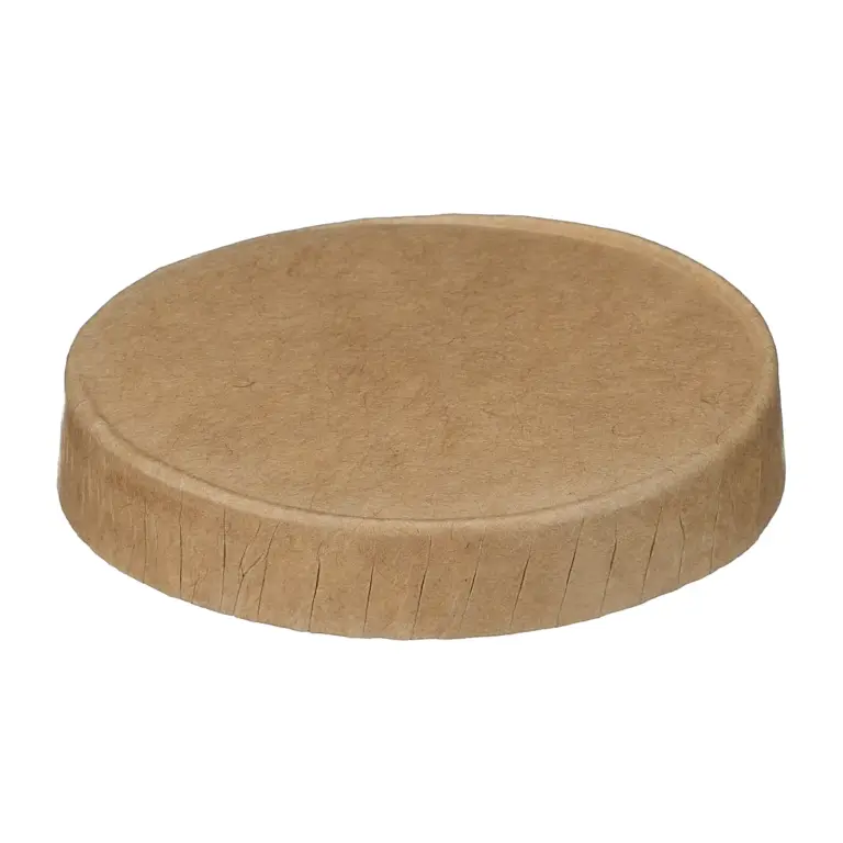 1oz Kraft Paper Portion Pot Lid