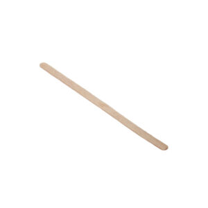 5.5in wooden stirrer, 140mm, with rounded ends