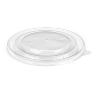 PP Lid for 1300ml Kraft Round Food Bowls - A48012
