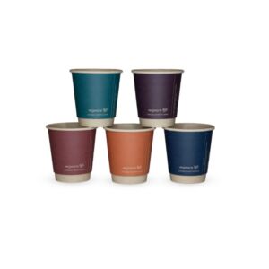Vegware 10oz Feel Snug double wall hot cups, 89-Series, VDW-FS10
