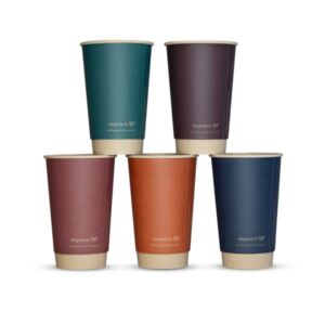 Vegware 16oz Feel Snug double wall hot cups, 89-Series, VDW-FS16