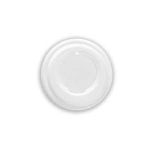 Vegware 62-Series CPLA hot cup lid, off-white, for espresso cups