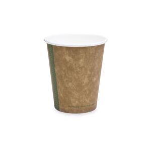 Vegware 6oz kraft single wall hot cup, 72-Series, KV-6