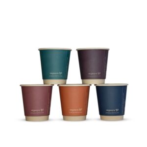 Vegware 8oz Feel Snug double wall hot cups, 79-Series, VDW-FS08