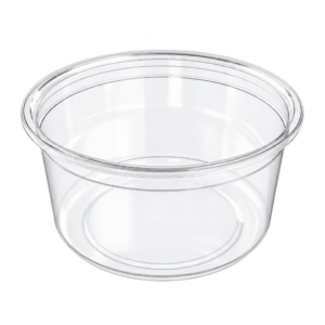 Empty clear rPET 12oz KC Deli Pot
