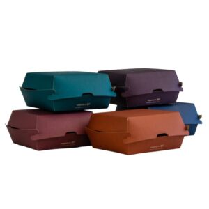 Vegware Feel Snug Burger Box