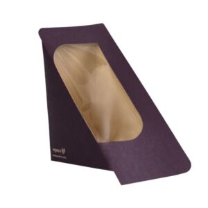 Vegware Feel Snug Sandwich Wedge