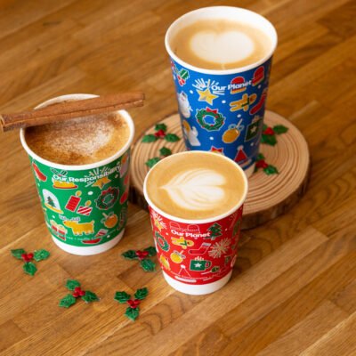 Planetware™ Double Wall Christmas Cups
